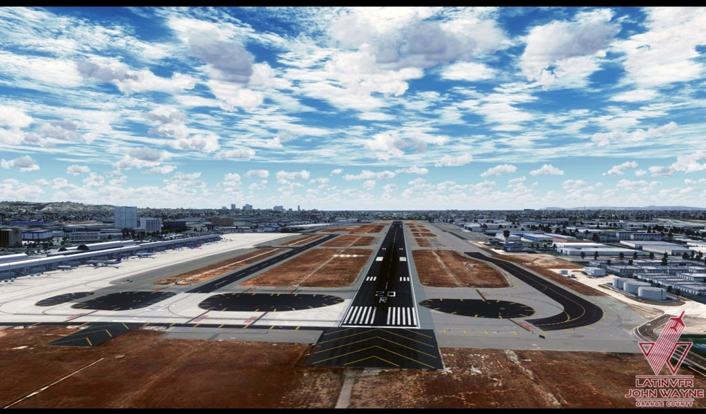LatinVFR Orange County John Wayne Int'l Airport KSNA FSX/P3D
