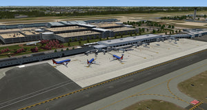 LatinVFR Raleigh-Durham Int'l Airport KRDU FSX/P3D