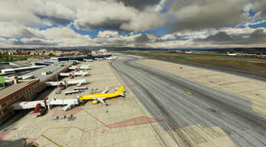 Madrid-Barajas airport LEMD and City for MSFS
