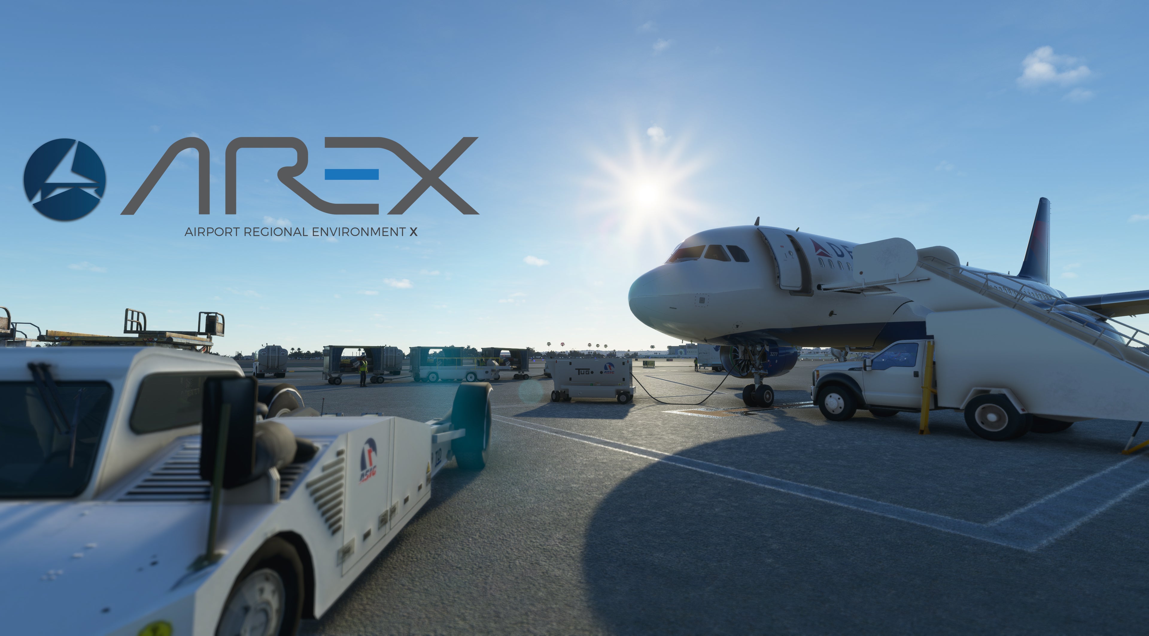 AREX: Airport Regional Environment X North America for MSFS – LVFR